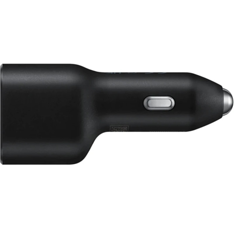 شارژر فندکی 2 پورت 25 وات سامسونگ مدل DUO، اتصال فندکی خودرو، درگاههای خروجی USB-C، دارای قابلیت شارژ تبلت و شارژ سریع موبایل